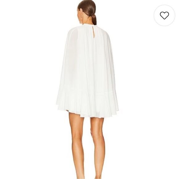 Amanda Uprichard Sancerre Mini Dress in Ivory - Picture 6 of 7